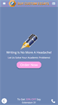 Mobile Screenshot of buycustomessays.net